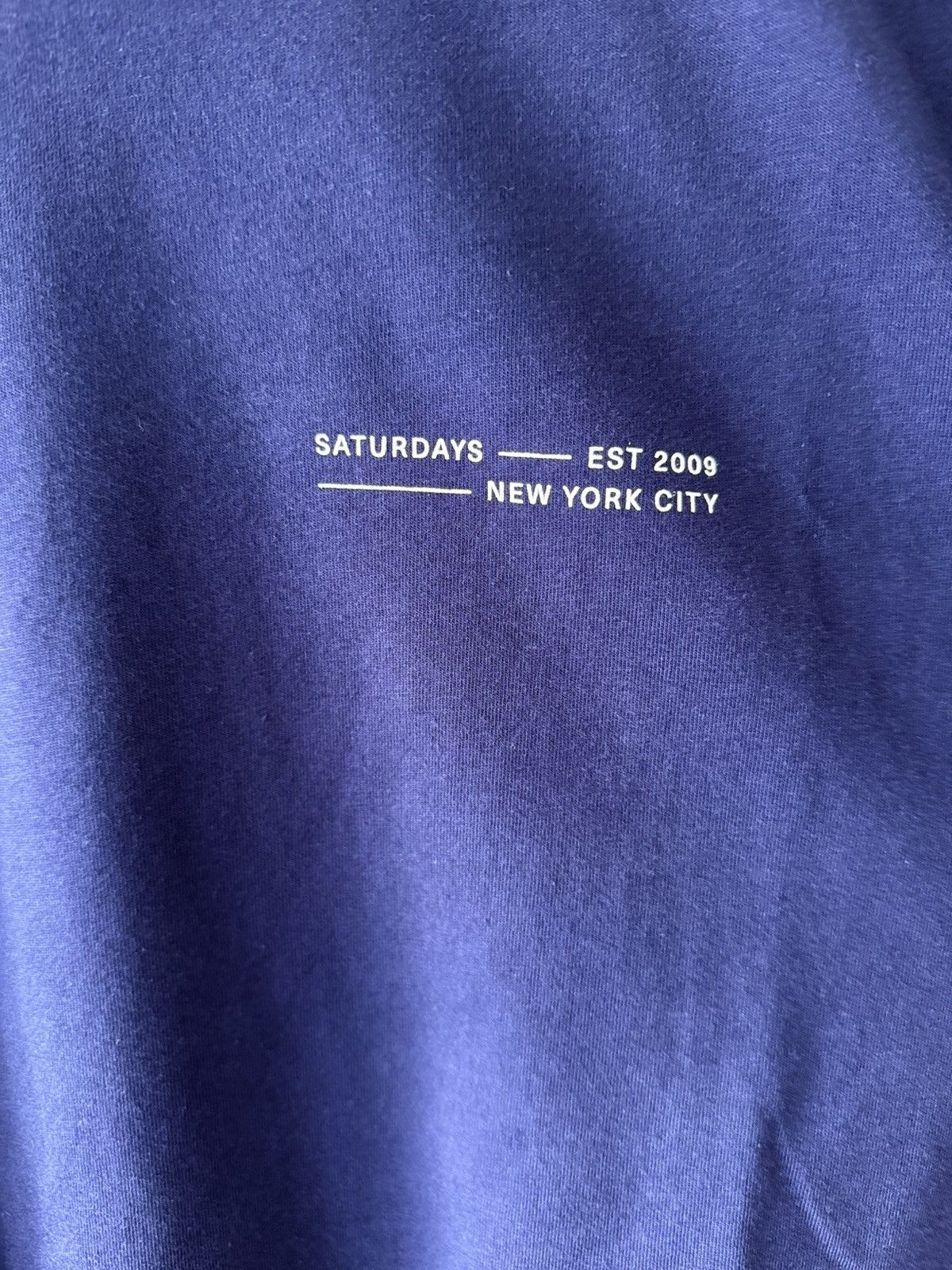 Saturdays NYC Men’s 🇺🇸 Saturdays NYC Crewneck Tee Sz 2XL NWT Size US XXL / EU 58 / 5 - 3 Thumbnail