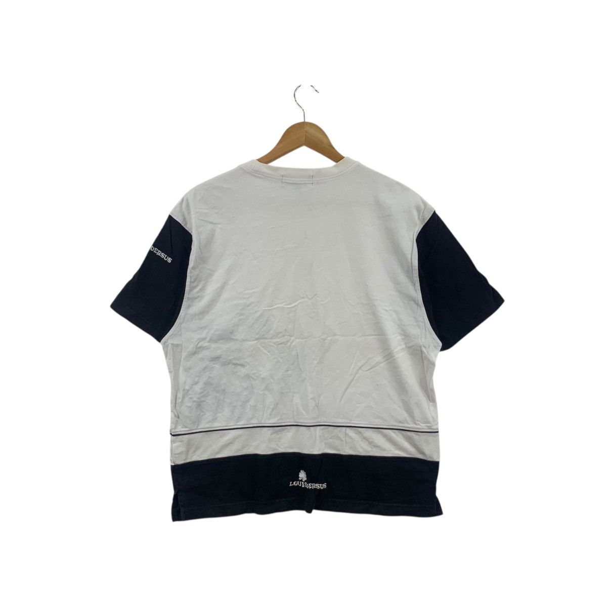 Vintage Vintage LOUIS VERSUS ITALY Dog Embroidered Logo Tee Shirt Size M / US 6-8 / IT 42-44 - 6 Thumbnail
