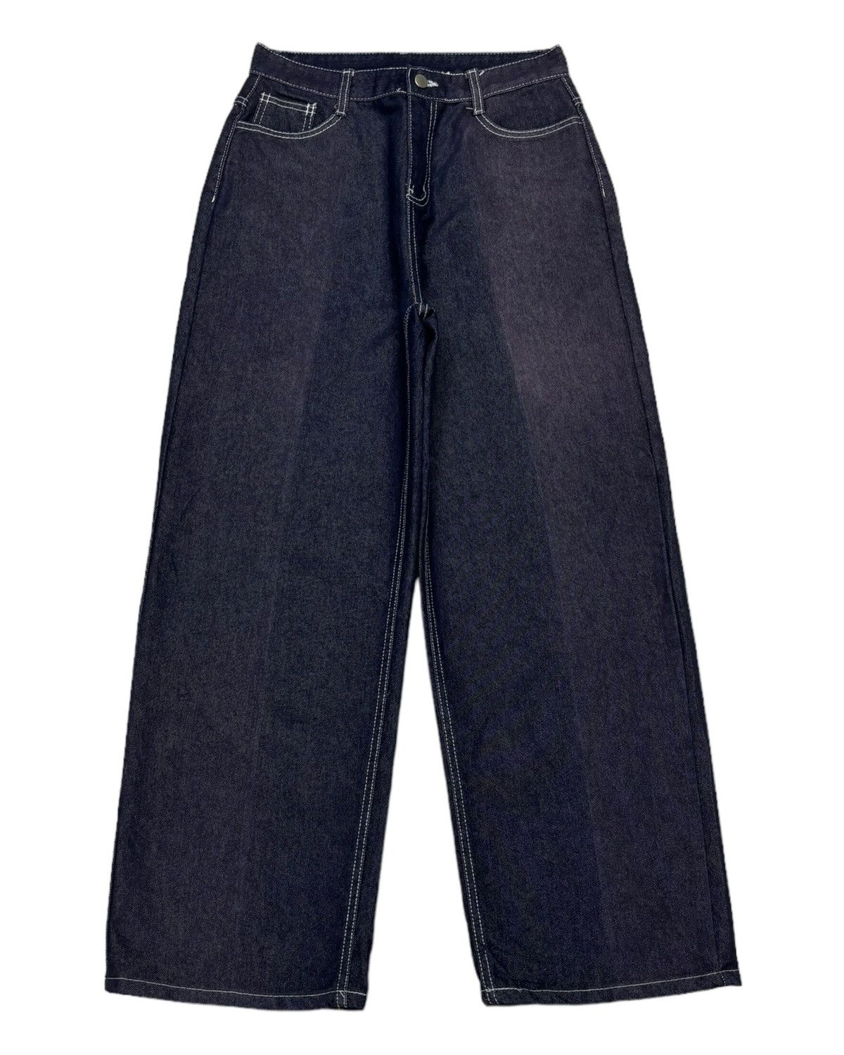 Kapital VINTAGE BAGGY JEANS M.APPAREL TWO TONE BAGGY DENIM JEANS Size US 28 / EU 44 - 1 Thumbnail
