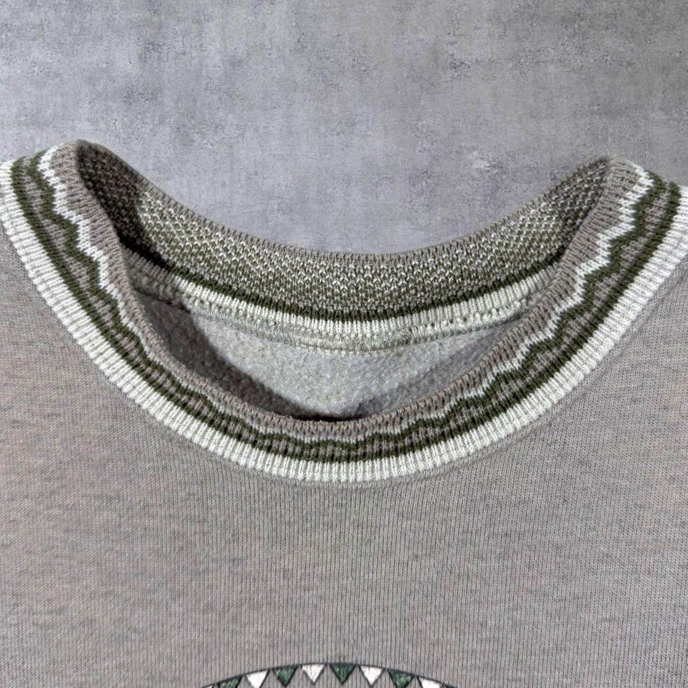 Vintage VINTAGE 90's Petrified Forest USA Tourist Spellout Graphic Beige Sweatshirt L XL Mens Shirt Pullover Graphic Beige 90s Size US L / EU 52-54 / 3 - 5 Thumbnail