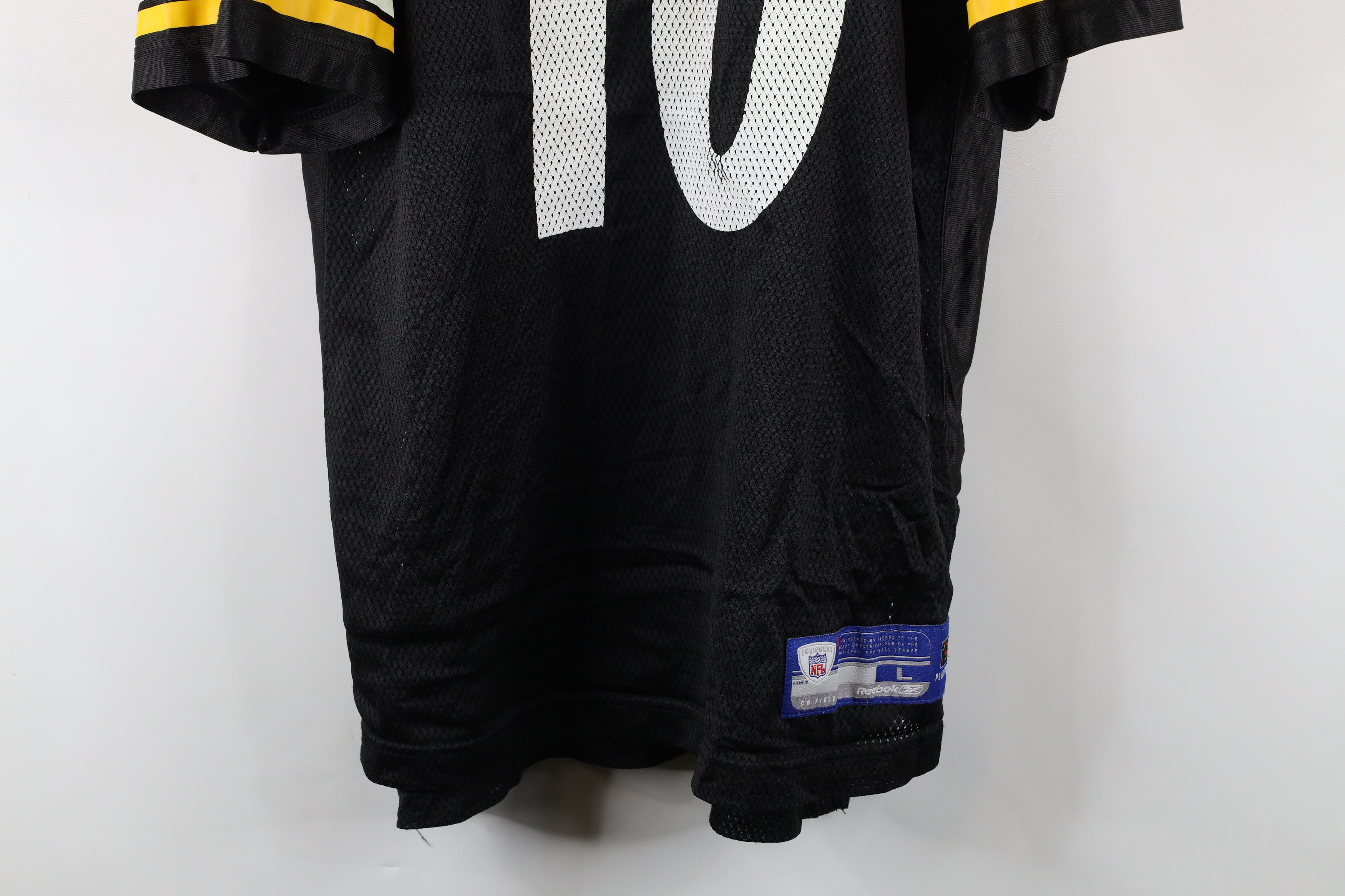 Reebok × Vintage Vintage Reebok Holmes Pittsburgh Steelers Football Jersey Size US L / EU 52-54 / 3 - 3 Thumbnail