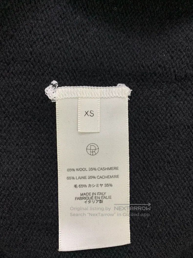 The Row The Row Black crewneck wool cashmere sweater Size XS / US 0-2 / IT 36-38 - 5 Thumbnail