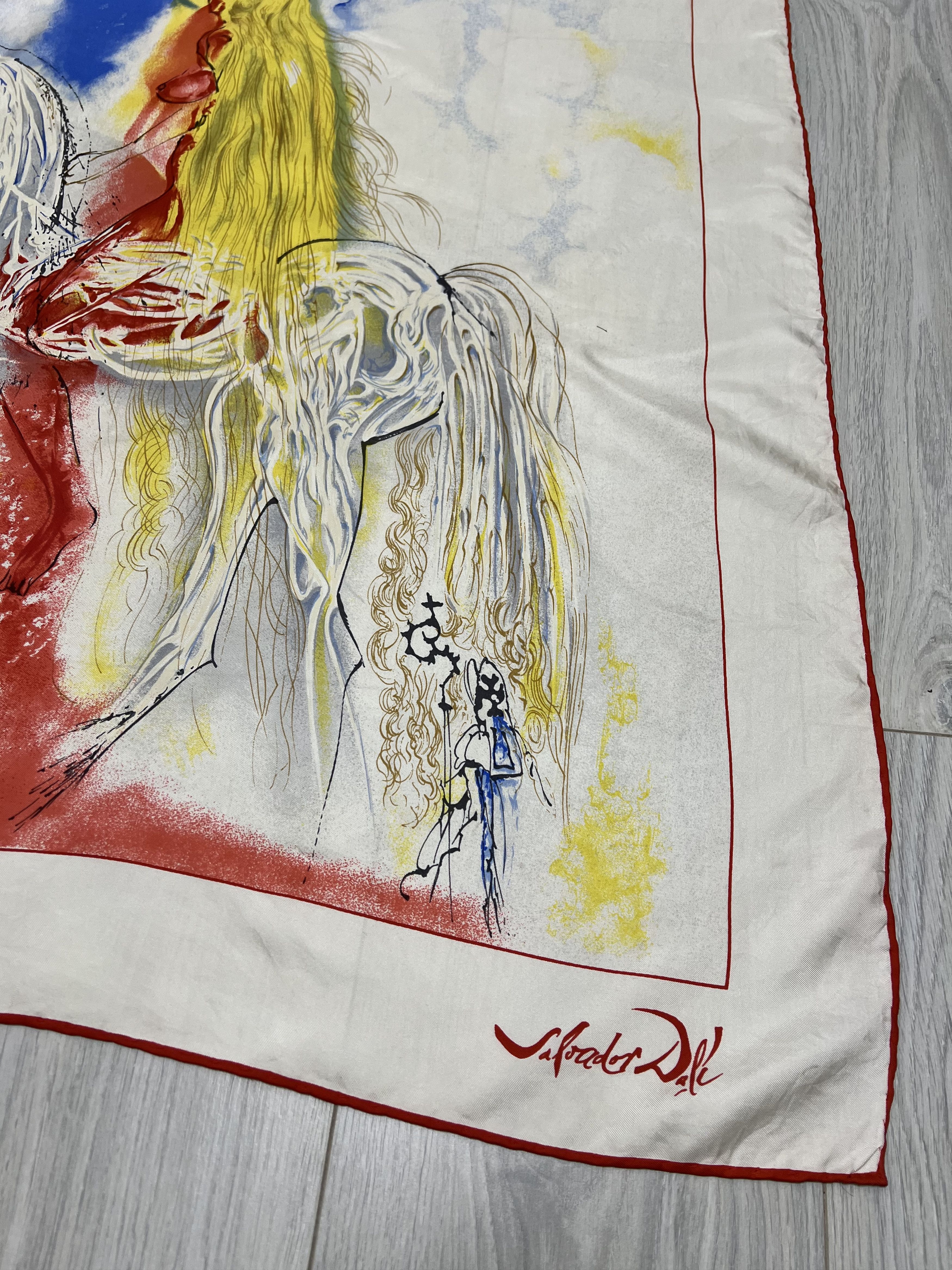 Other Salvador Dali Lady Godiva On Silk Scarf Limited Edition 1987 Size ONE SIZE - 2 Thumbnail