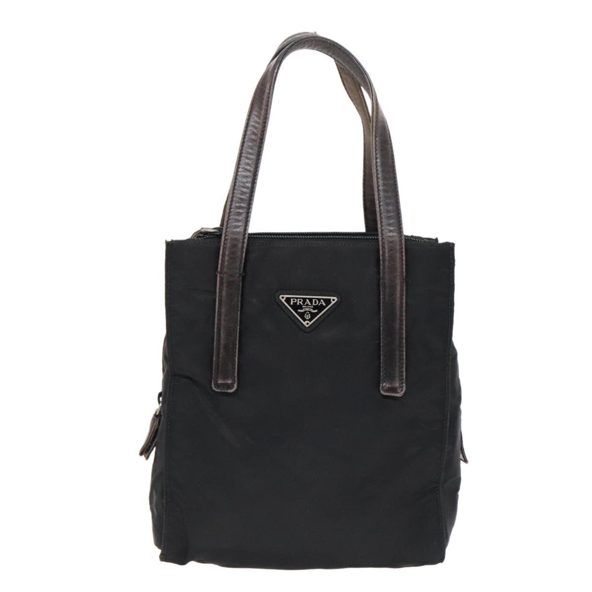 Prada Tessuto Black Synthetic Handbag (Pre-Owned) Size ONE SIZE - 1 Thumbnail