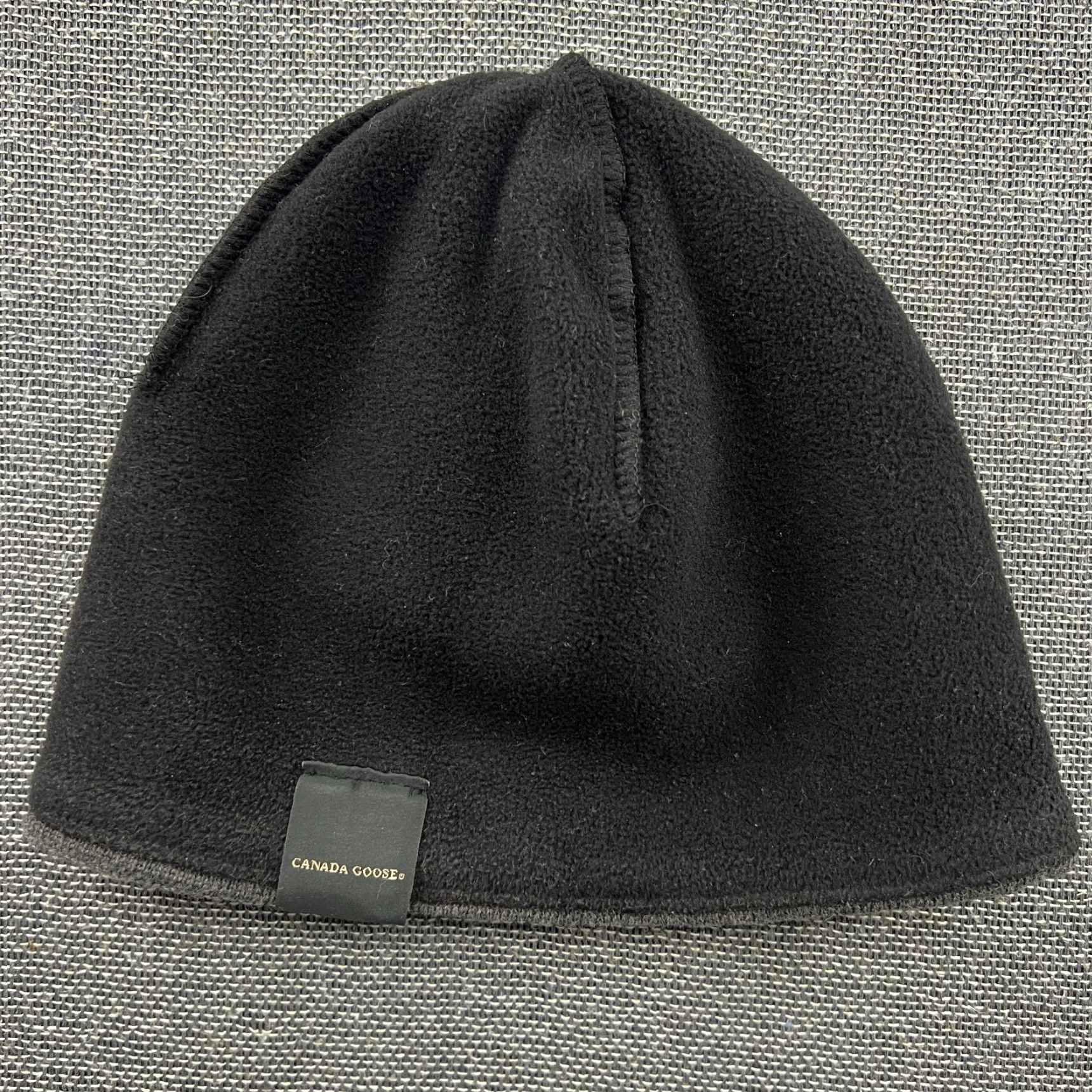 Canada Goose Canada Goose Beanie Hat One Size 100% Merino Wool Insulated Gray Wool Toque Beanie Unisex Adults Mens Womens Size ONE SIZE - 4 Thumbnail
