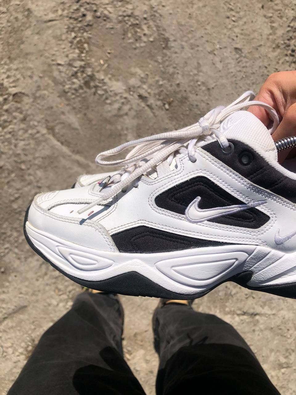 Vintage VERY RARE NIKE M2K TEKNO SNEAKERS JAPAN STYLE RETRO Y2K 90s Size US 8.5 / IT 38.5 - 2 Thumbnail