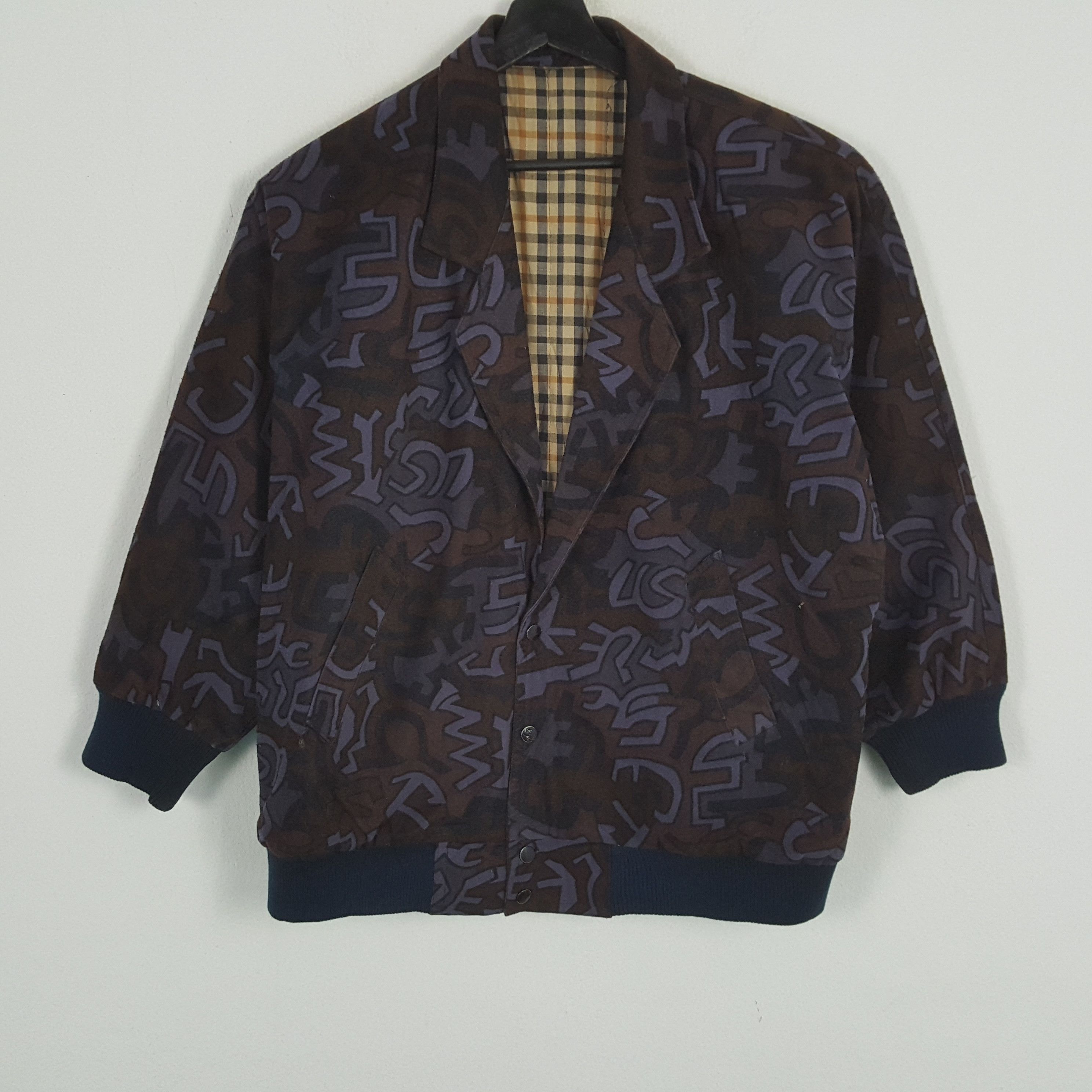 Vintage ART Fashion Style Jacket Nice Design Size US S / EU 44-46 / 1 - 1 Thumbnail