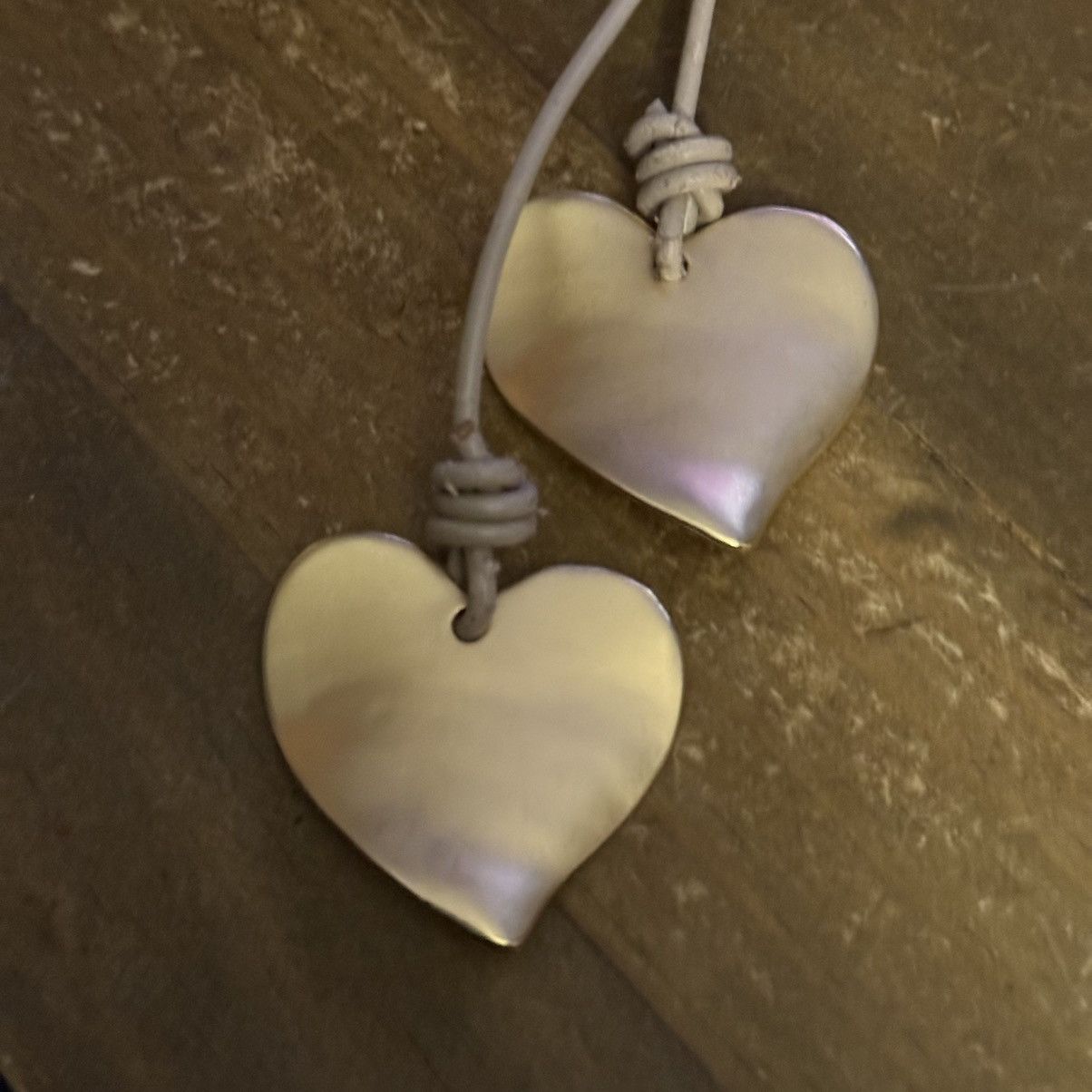 Other Long gold tone geometric/hearts lariat cord necklace Size ONE SIZE - 3 Thumbnail