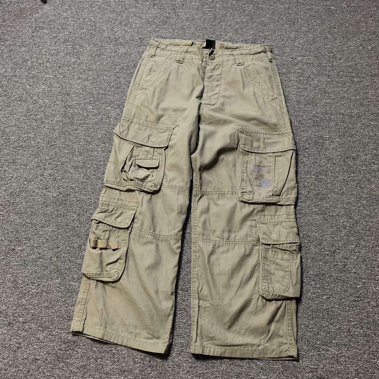 Japanese Brand Brandit military multipocket baggy cargo pants Size US 32 / EU 48 - 2 Thumbnail