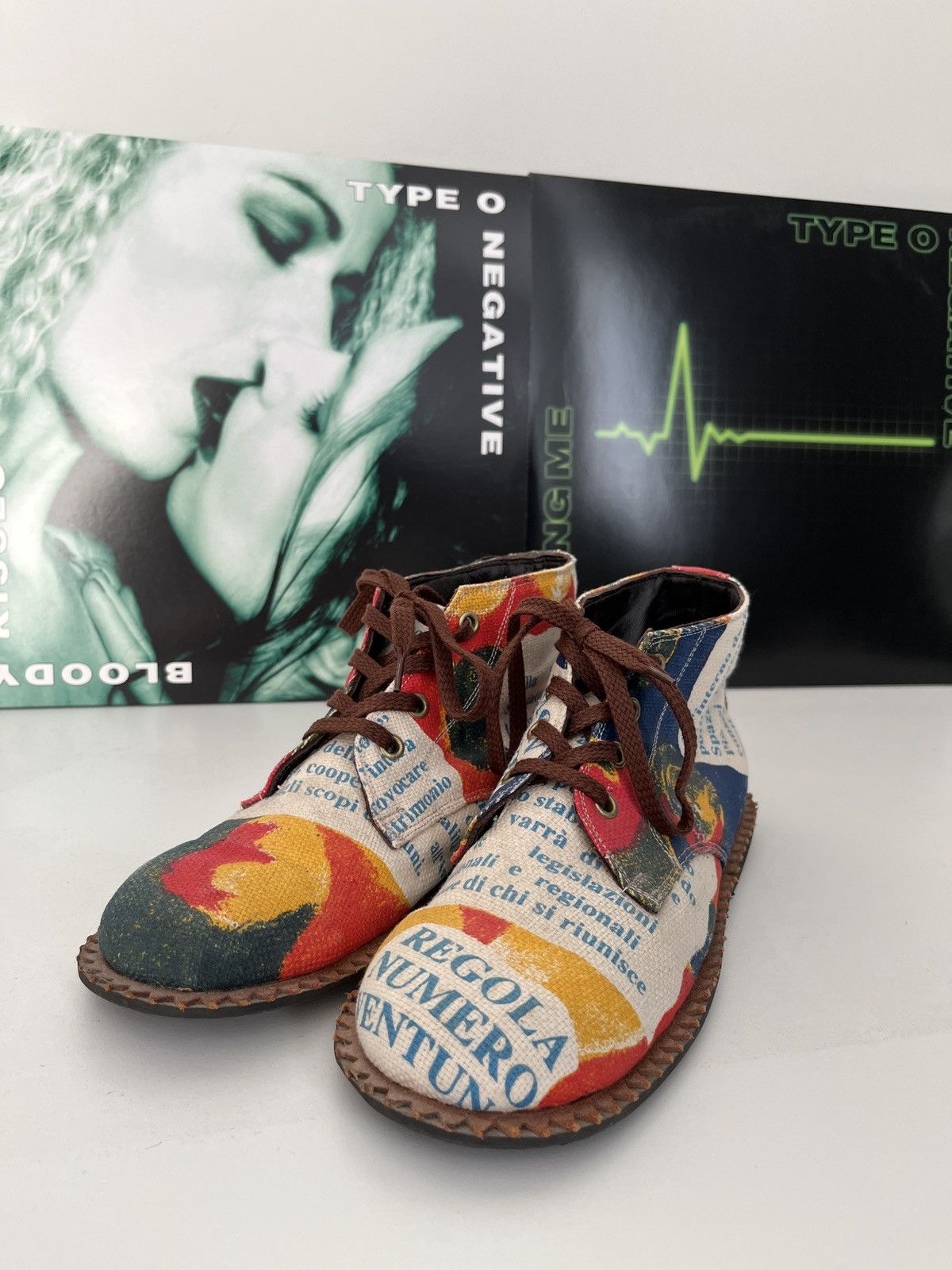 Handmade mondo albion residence firenze hand made avant garde boots Size US 7 / IT 37 - 5 Thumbnail