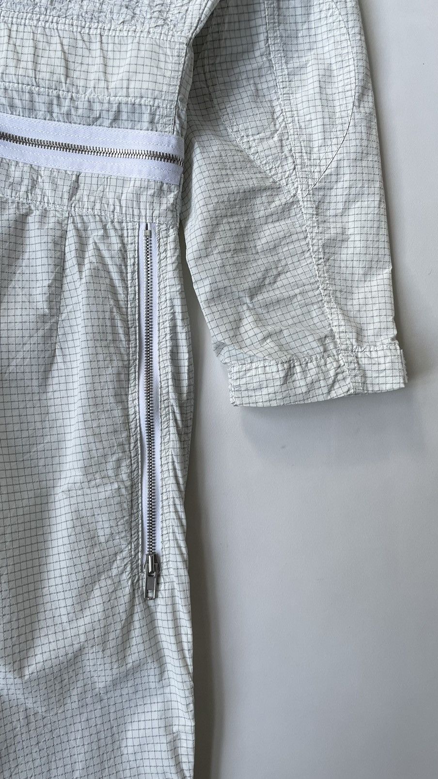 Maison Margiela S/S 19 Grid Check Nylon Flight Suit / Boiler Suit Size US S / EU 44-46 / 1 - 25 Thumbnail