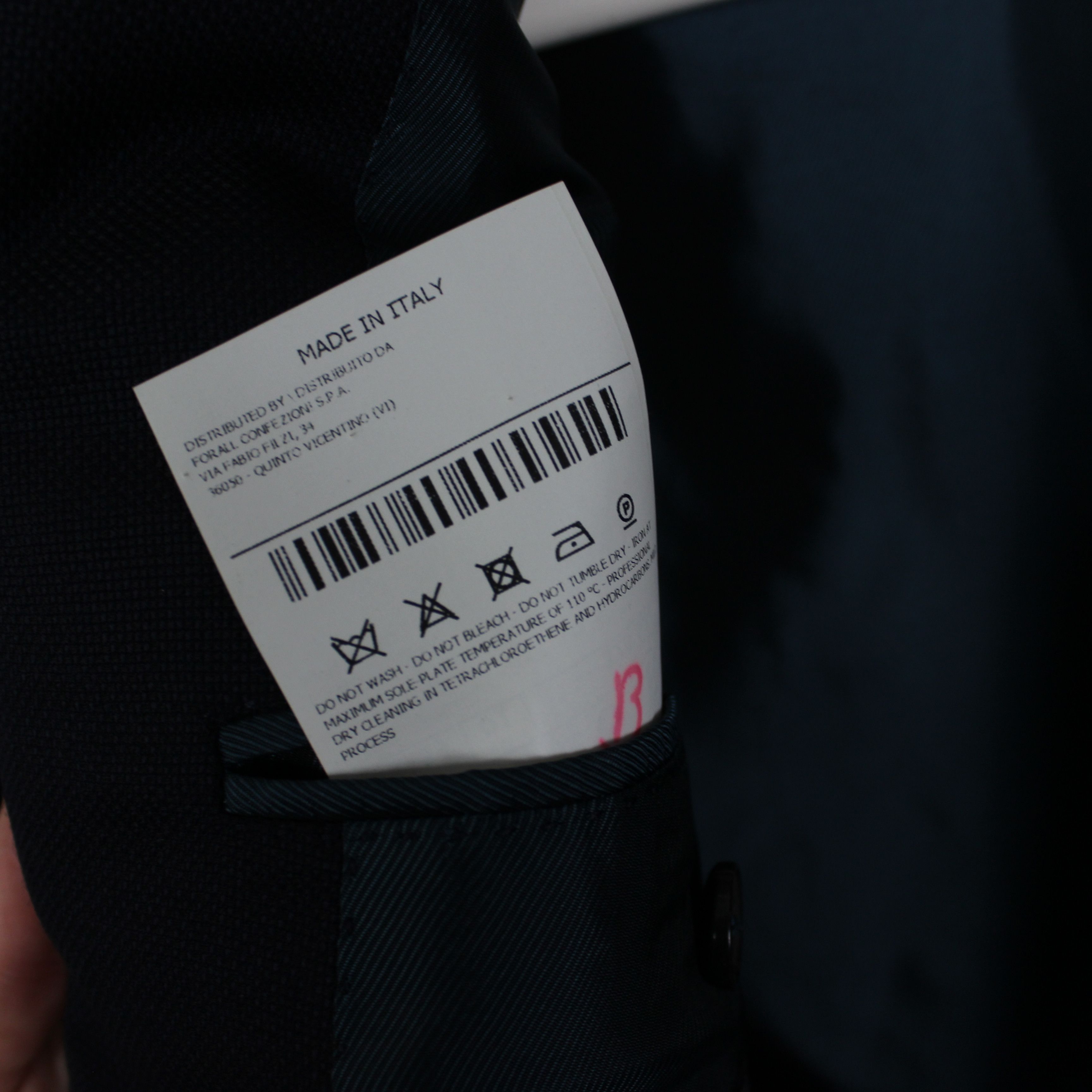 Pal Zileri Pal Zileri blazer men navy blue XL Size 54R - 9 Thumbnail