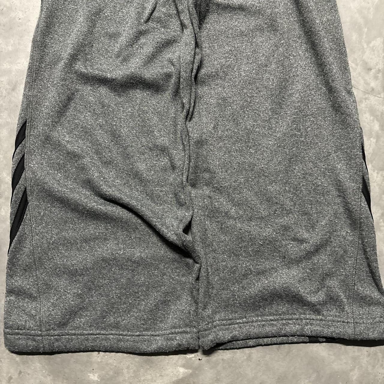Adidas × Vintage Crazy Vintage Y2K/2000s Dark Grey Adidas Track Drill Essential Sweatpants! Size US 34 / EU 50 - 5 Thumbnail