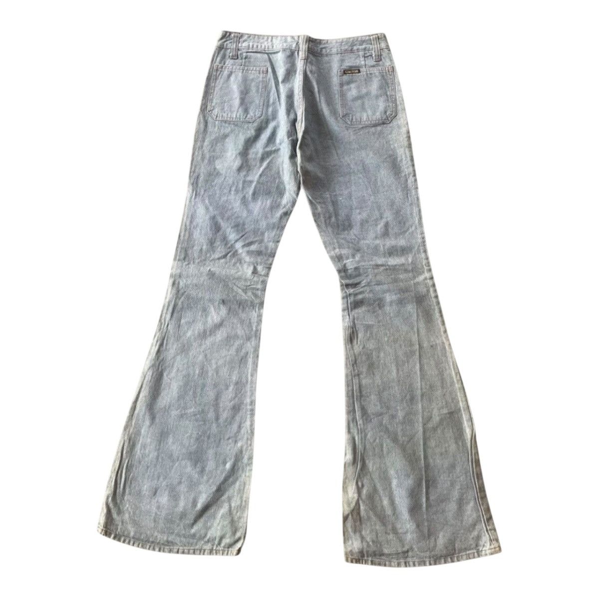 Japanese Brand Vintage Cactus Super Flare Punk LGB Style Jeans Size US 30 / EU 46 - 2 Thumbnail