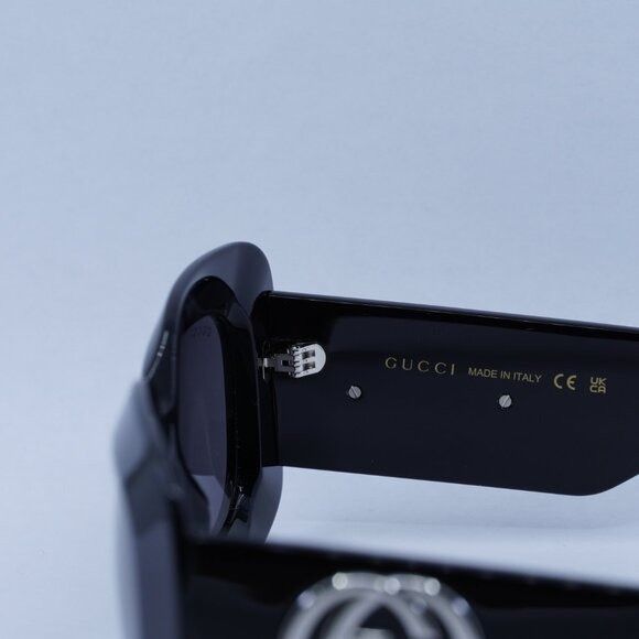 Gucci 🕶️ New Gucci GG1695S 001 Sunglasses - Black Frame Size ONE SIZE - 7 Thumbnail