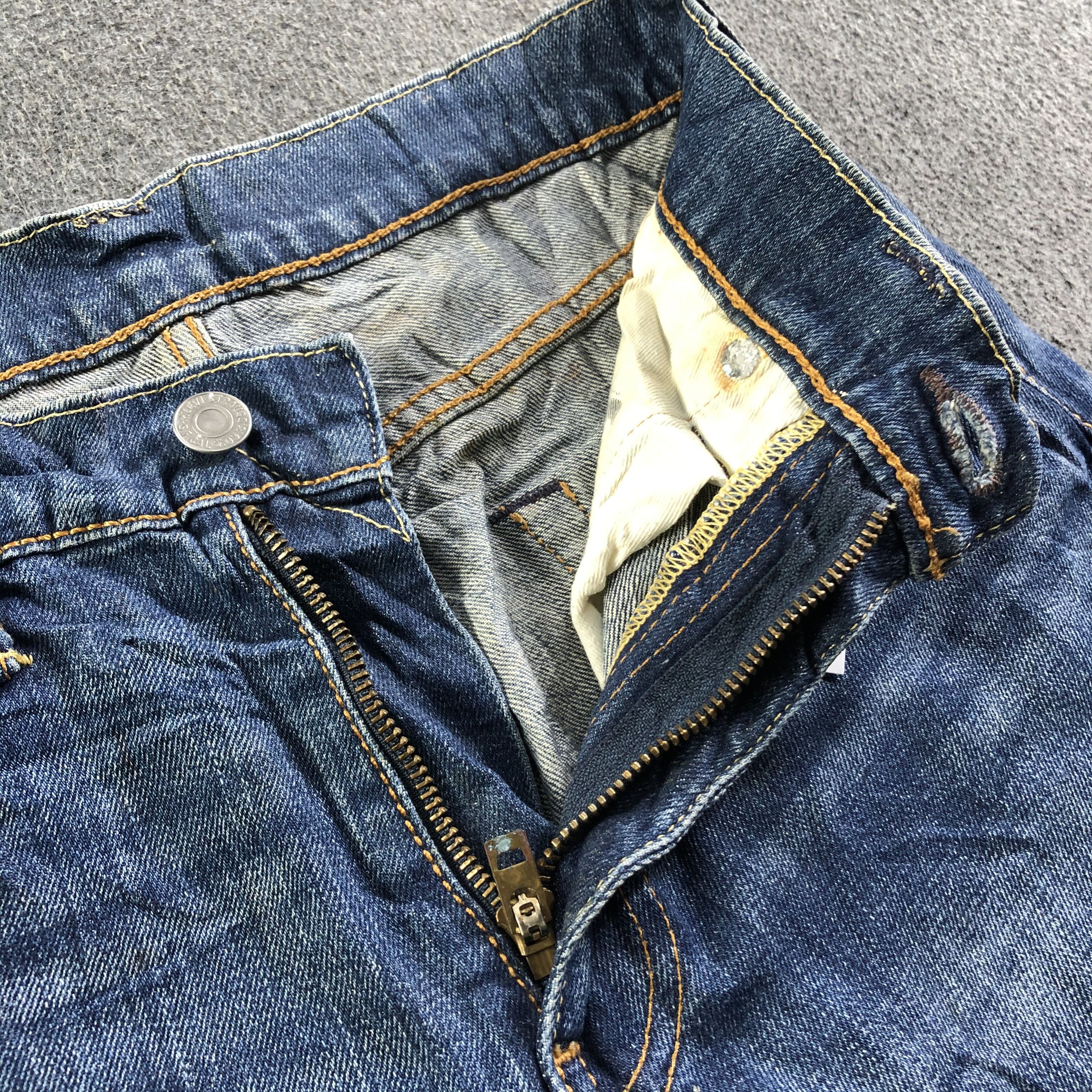 Levi's Vintage Blue Wash Levis 513 Jeans-J3725 Size US 28 / EU 44 - 9 Thumbnail