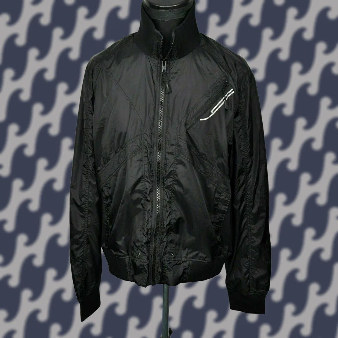 Henri Lloyd Henri Lloyd Jacket Mens XXL Black Nylon Zip Windbreaker Casual Shirt? Size US 39 - 1 Thumbnail