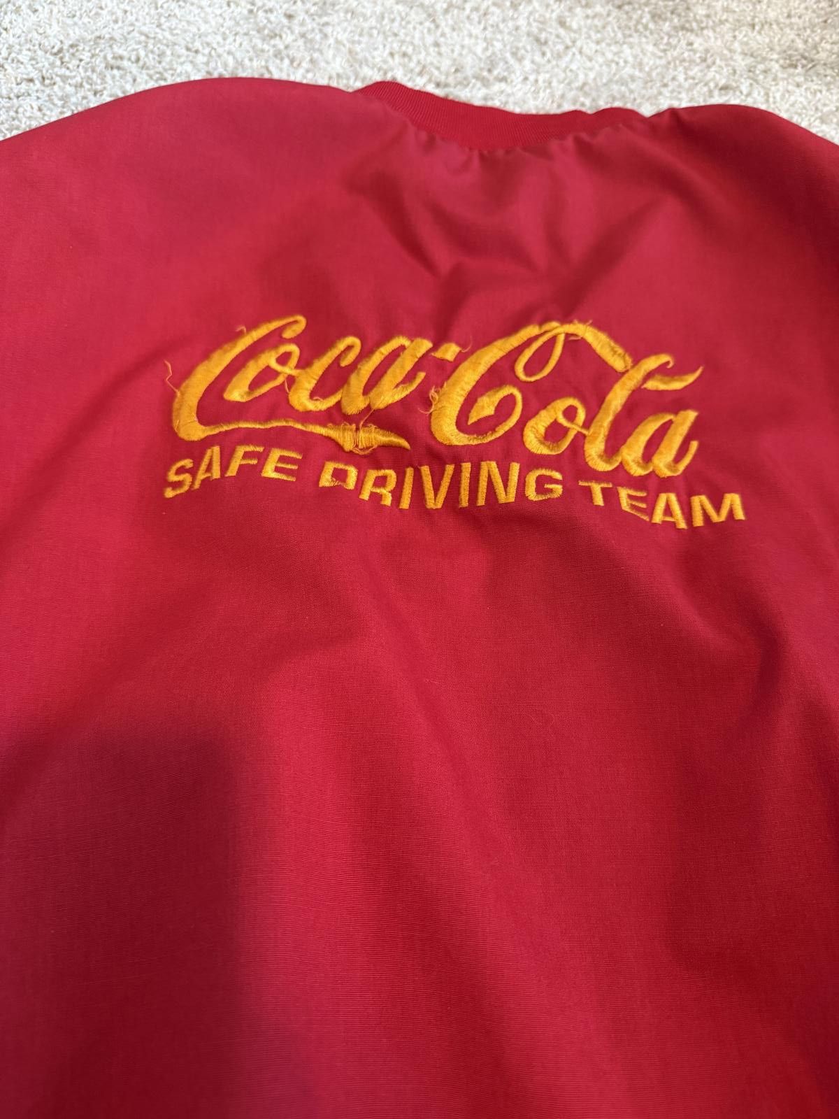 Designer Vintage 70s-80s Coca Cola Worker Bomber Jacket Size US M / EU 48-50 / 2 - 7 Thumbnail