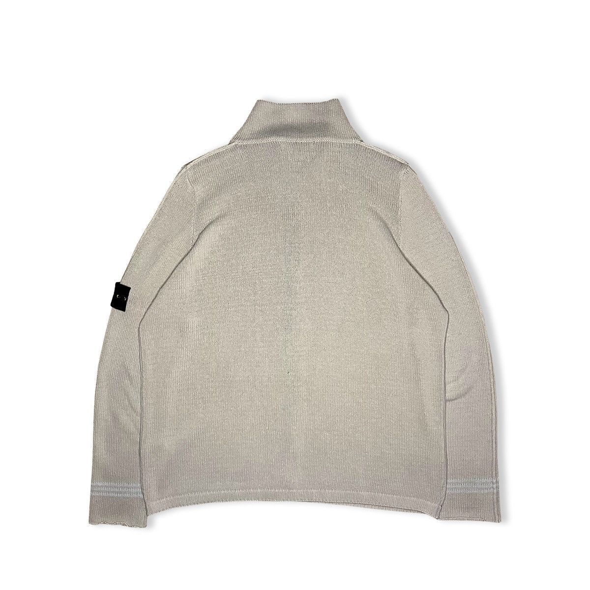 Stone Island 2003 Stone Island Cotton Knit Double Zip Jacket Size US XL / EU 56 / 4 - 3 Thumbnail