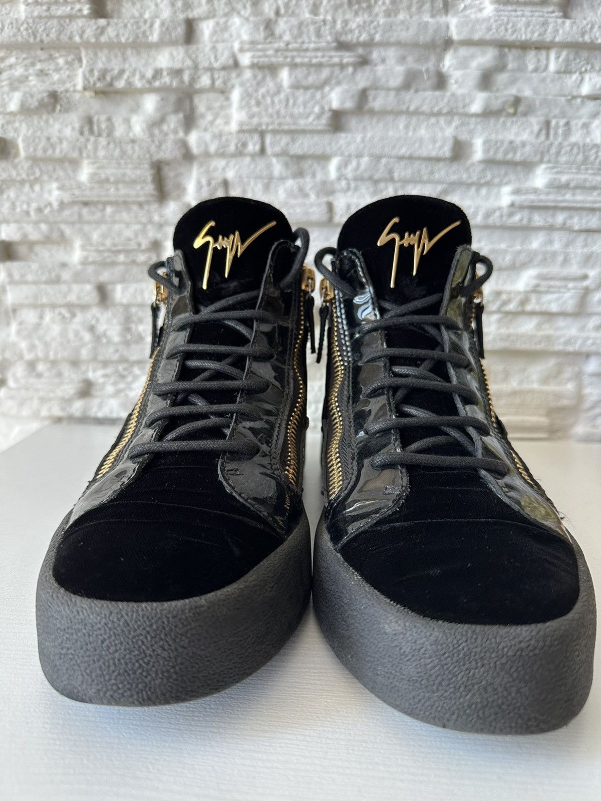 Giuseppe Zanotti Giuseppe Zanotti hight top sneakers Size US 9.5 / IT 39.5 - 1 Thumbnail