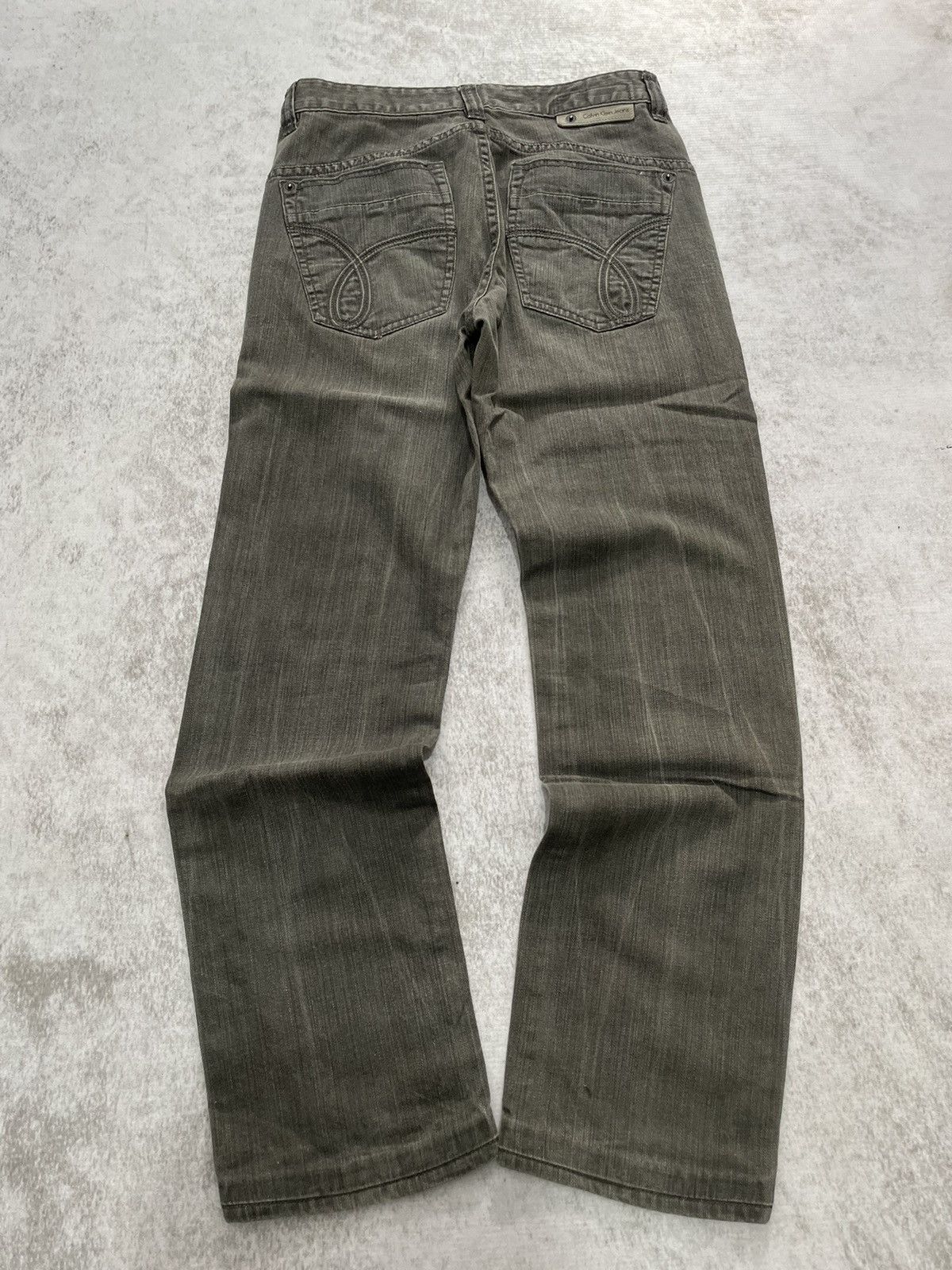 Hysteric Glamour × If Six Was Nine × Le Grande Bleu (L.G.B.) 2000s Calvin klein smoke wash denim Y2k style Size US 29 - 8 Thumbnail