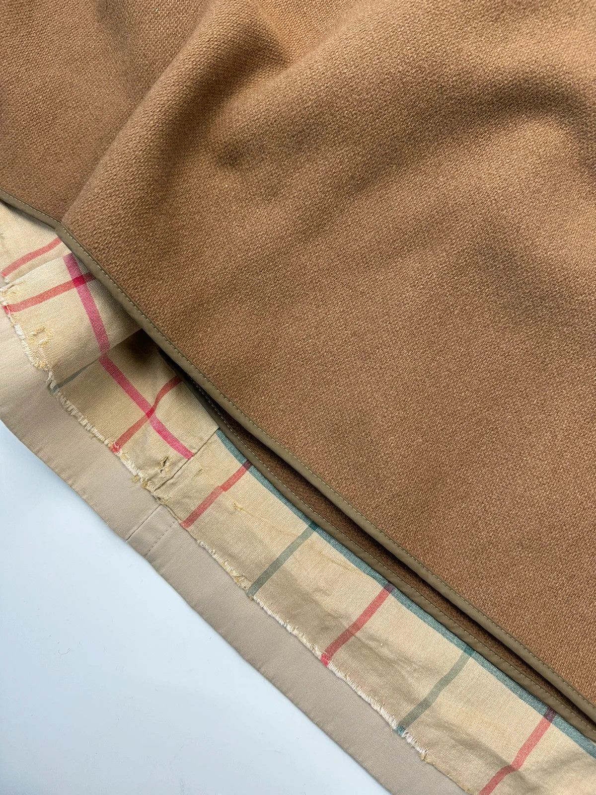 Burberry Burberrys 80’s Beige Trench Coat Jacket Double Breasted Size US L / EU 52-54 / 3 - 16 Thumbnail