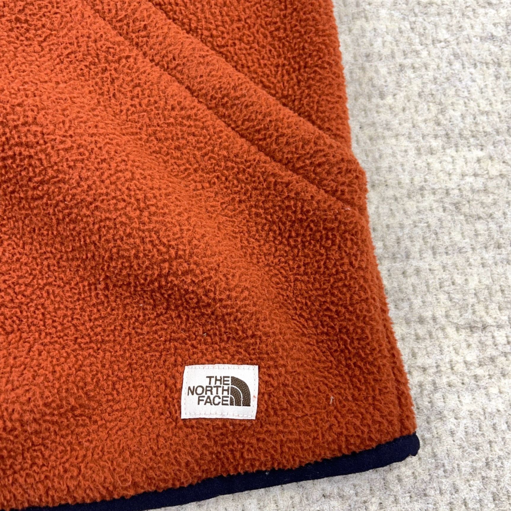The North Face The North Face Vest Men M Orange Full Zip Fleece Carbondale Idle Vintage: No Size US M / EU 48-50 / 2 - 4 Thumbnail