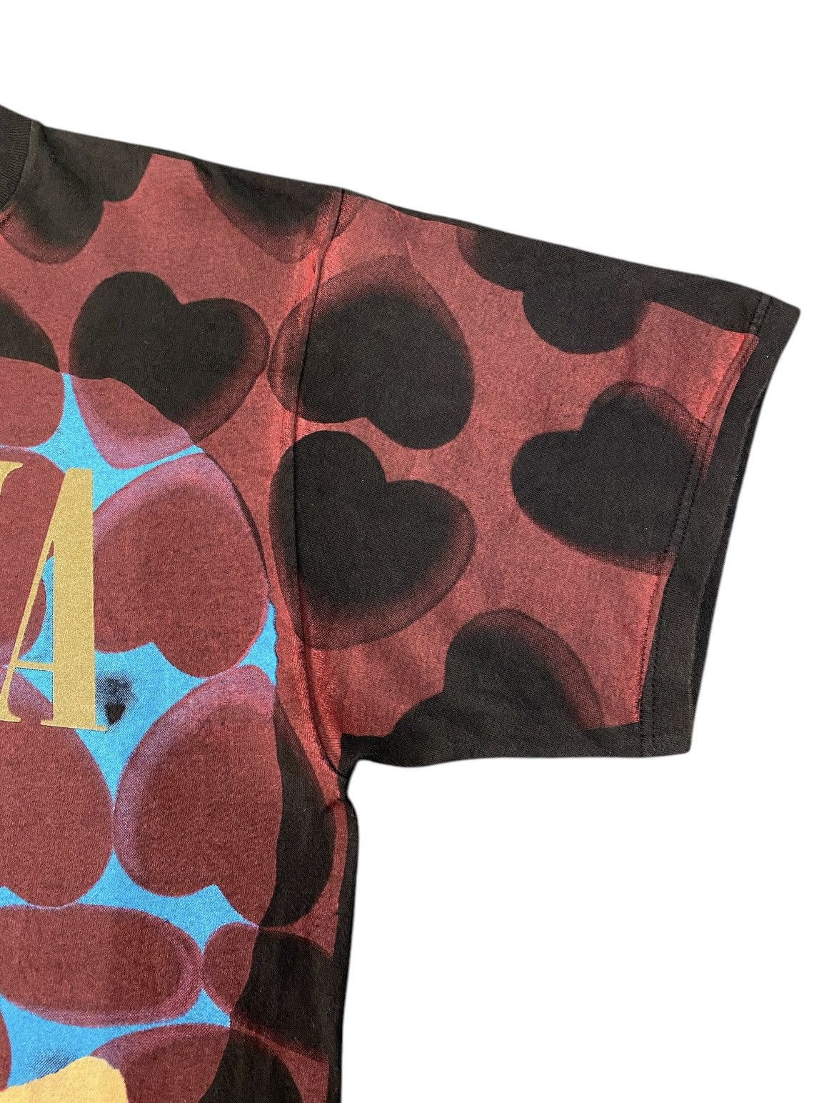 Nirvana × Vintage Vintage 93 Nirvana Heart Shape Box All Over Print Shirt Size US L / EU 52-54 / 3 - 8 Thumbnail