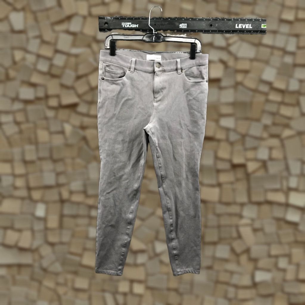 Loft Loft Legging Pants Womens Size 10 Mid Rise Gray Size 32" / US 10 / IT 46 - 1 Thumbnail
