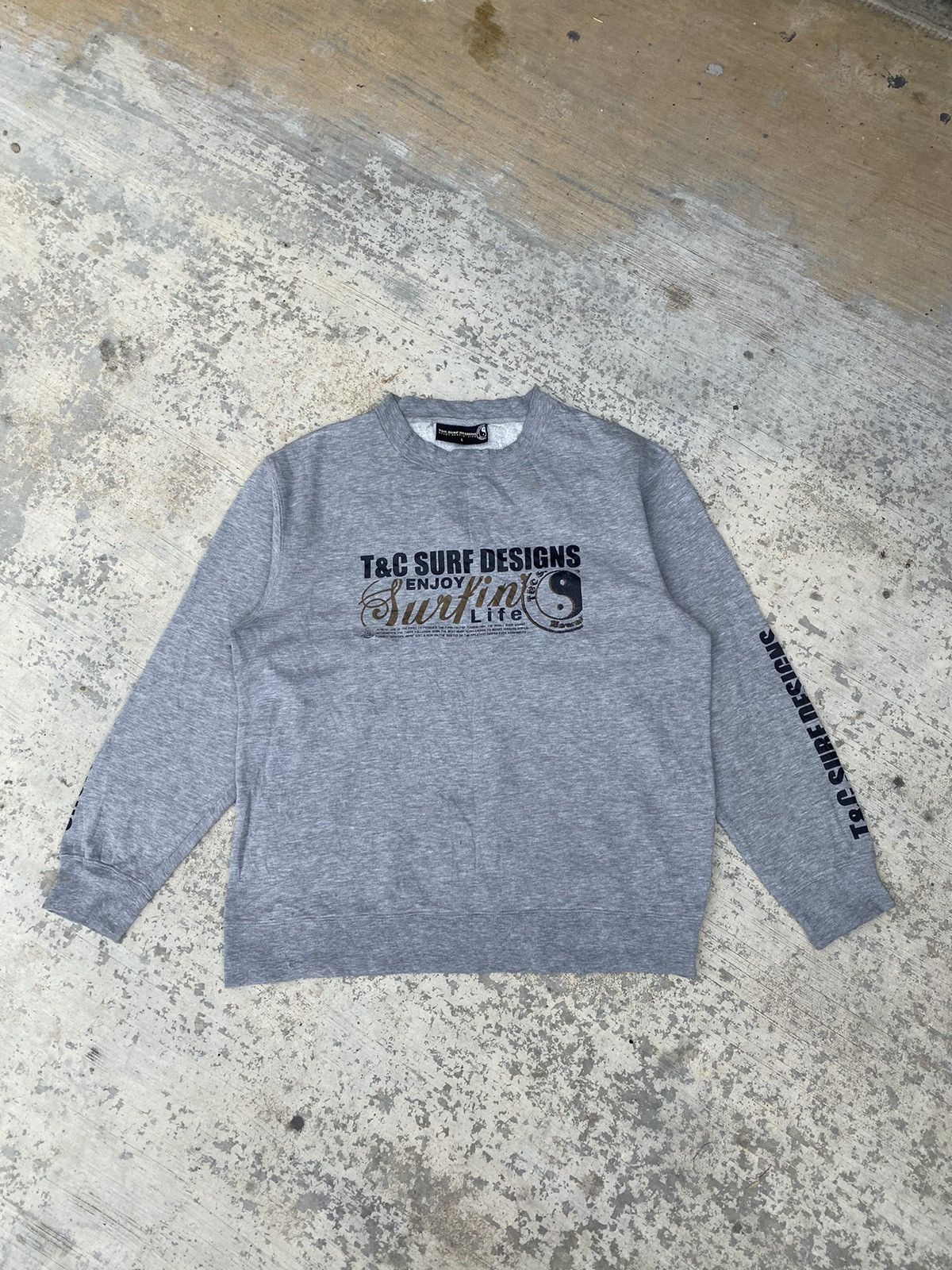Other T&C surf spellout sweatshirt Size US L / EU 52-54 / 3 - 1 Thumbnail