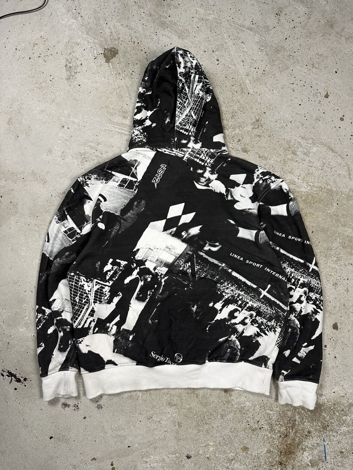 A$AP Nast × Sergio Tacchini Sergio Tacchini x A$AP Nast Nst2 All Over Print Hoodie Size US M / EU 48-50 / 2 - 2 Thumbnail
