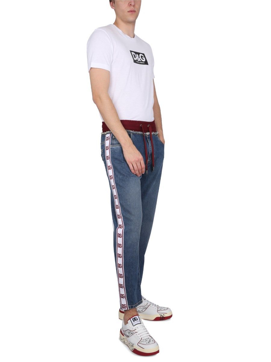 Dolce & Gabbana o1y0125 Jeans in Blue Size US 30 / EU 46 - 2 Thumbnail