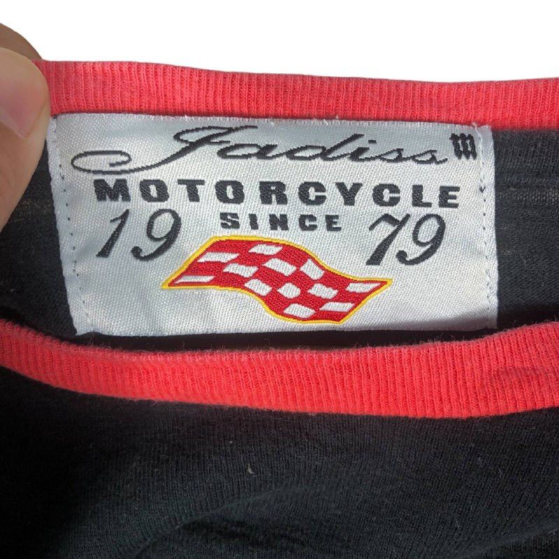 Indian Motorcycle × Vintage Vintage Indian Motorcycle " Break Well Come to Club" T-Shirt Size M / US 6-8 / IT 42-44 - 7 Thumbnail