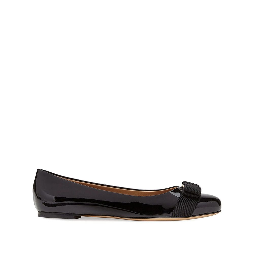 Ferragamo BLACK Ballet Flats