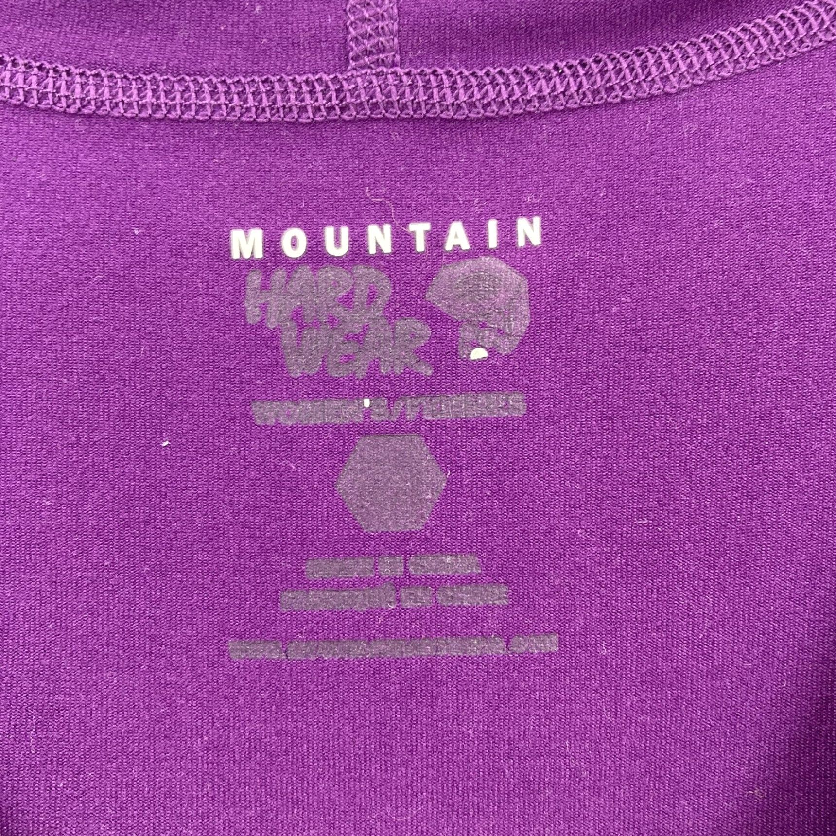 Mountain Hardwear Mountain Hardwear Pullover Hoodie Womens XL Purple Outdoor Performance Stretch Moisture Wicking Raglan Sleeve Hooded - Size XL / US 12-14 / IT 48-50 - 4 Thumbnail