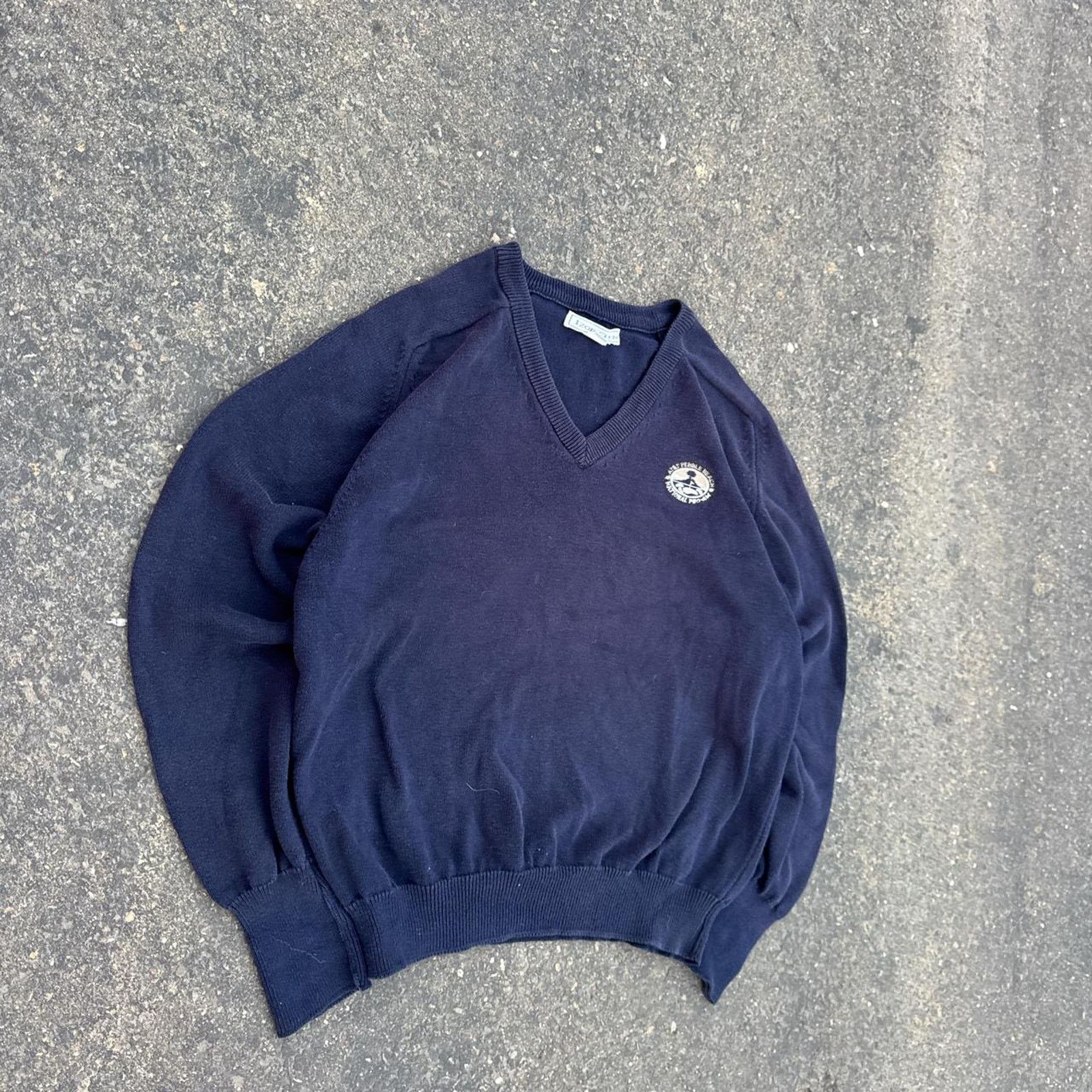 Izod Vintage 90s Izod Golfing V-Neck Knit Sweater – Size XL Size US XL / EU 56 / 4 - 2 Thumbnail