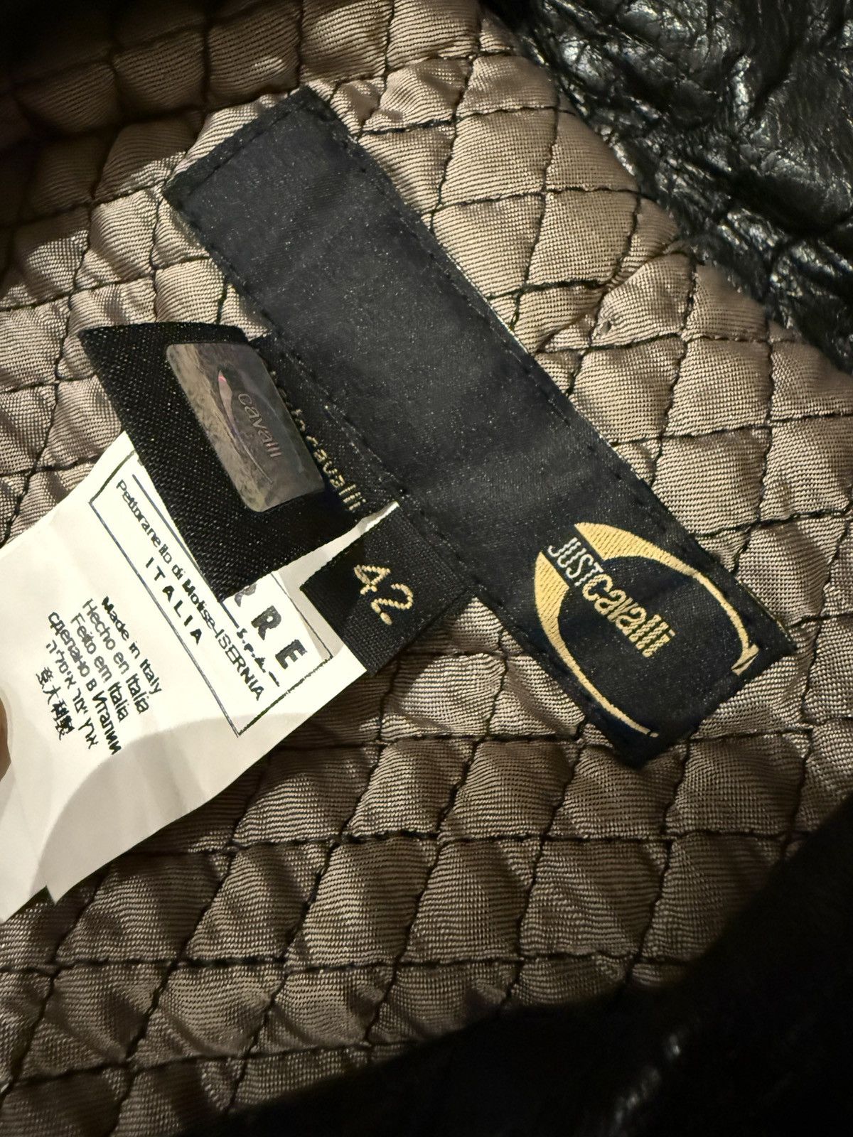 Roberto Cavalli Roberto Cavalli Vintage Archive Leather Jacket Size M / US 6-8 / IT 42-44 - 9 Thumbnail