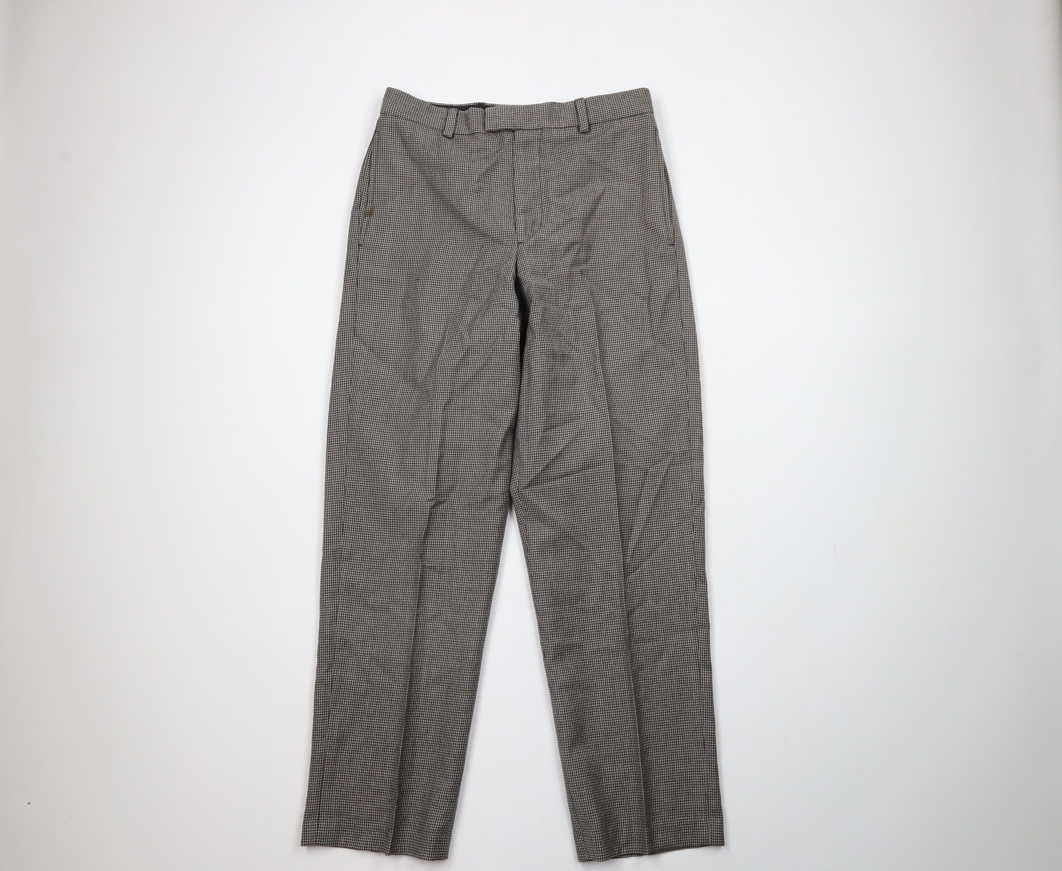 Eddie Bauer × Vintage Vintage 90s Eddie Bauer Houndstooth Chino Pants Trousers Size US 30 / EU 46 - 1 Thumbnail