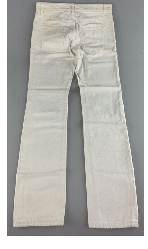Saint Laurent Paris Saint Laurent 🇮🇹 x Hedi Slimane D02 M/SK-LW Blanc Jean 30 NWT Size US 30 / EU 46 - 5 Thumbnail