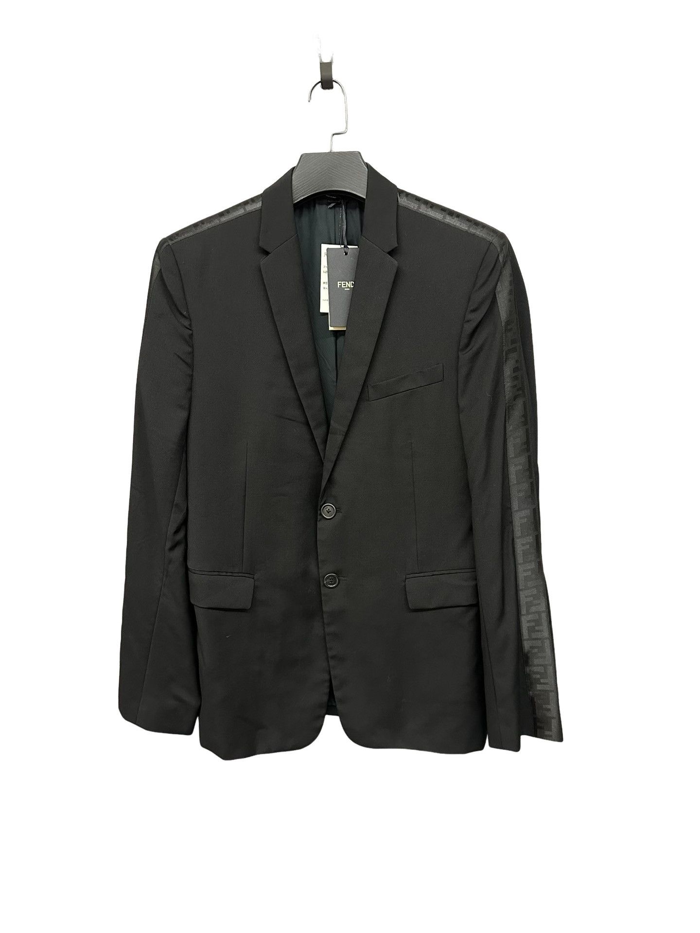 Fendi Fendi FF Logo Taping Wool Blazer Size 52 Size 42R - 1 Thumbnail