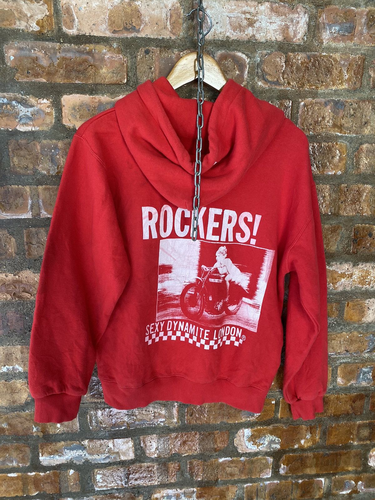 Japanese Brand 1990s Sexy Dynamite London Punk Girl Rider naked Size US M / EU 48-50 / 2 - 2 Thumbnail