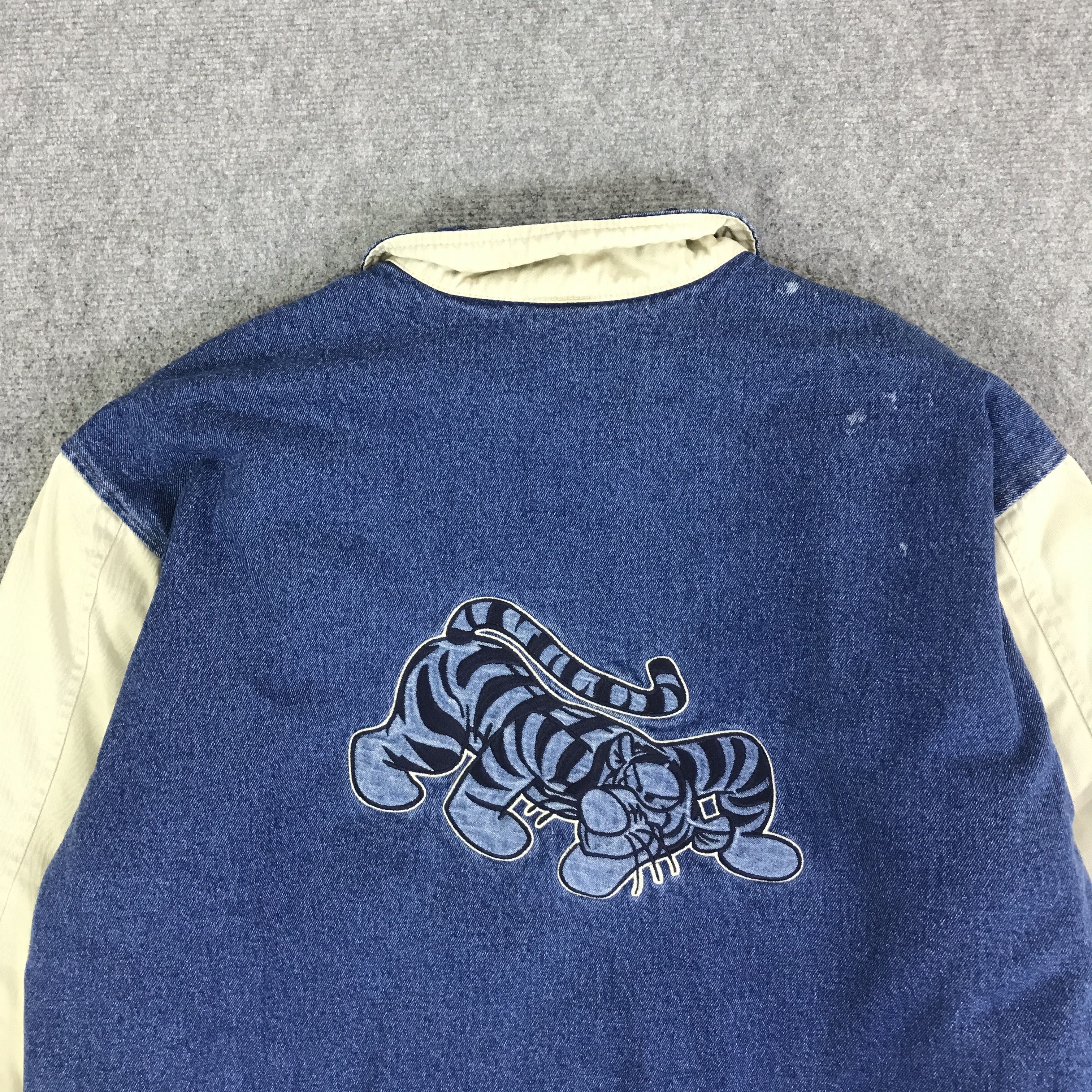 Disney DISNEY MOVIE TIGER STAR DENIM SNAP BUTTON JACKET K121B14 Size US L / EU 52-54 / 3 - 5 Thumbnail
