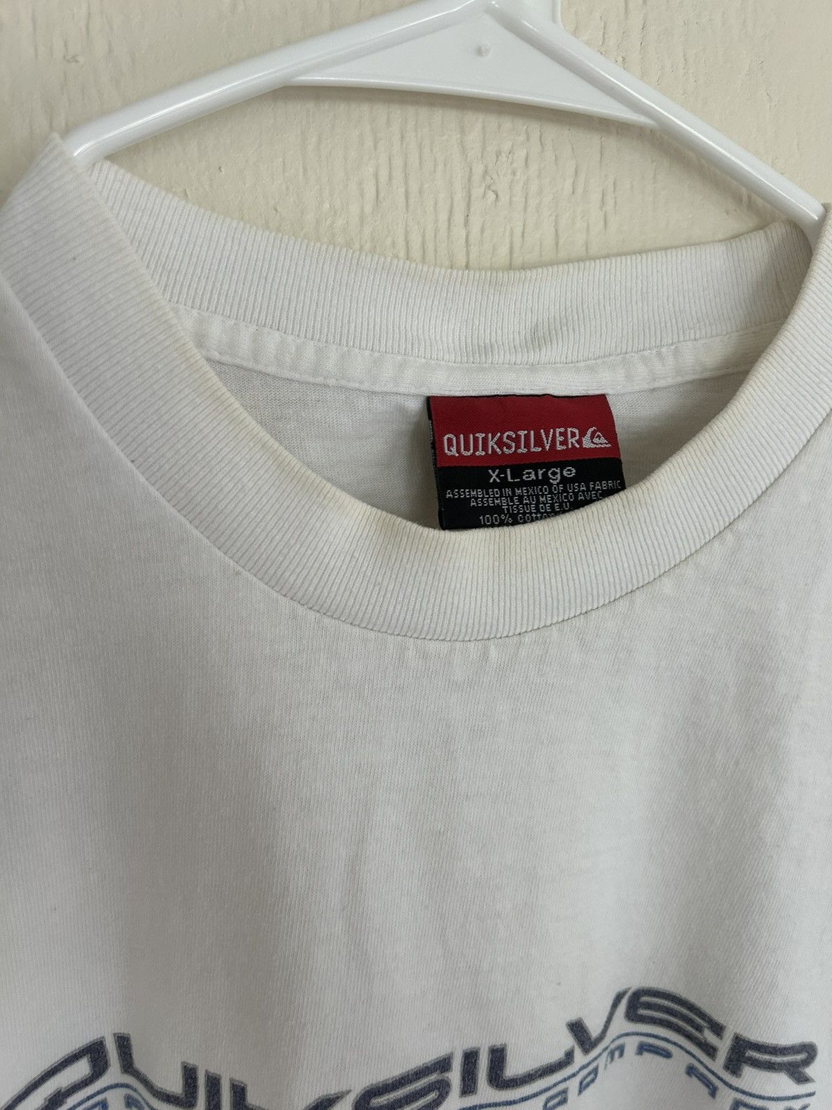 Quiksilver Vintage Quiksilver Logo Longsleeve Size US XL / EU 56 / 4 - 8 Thumbnail