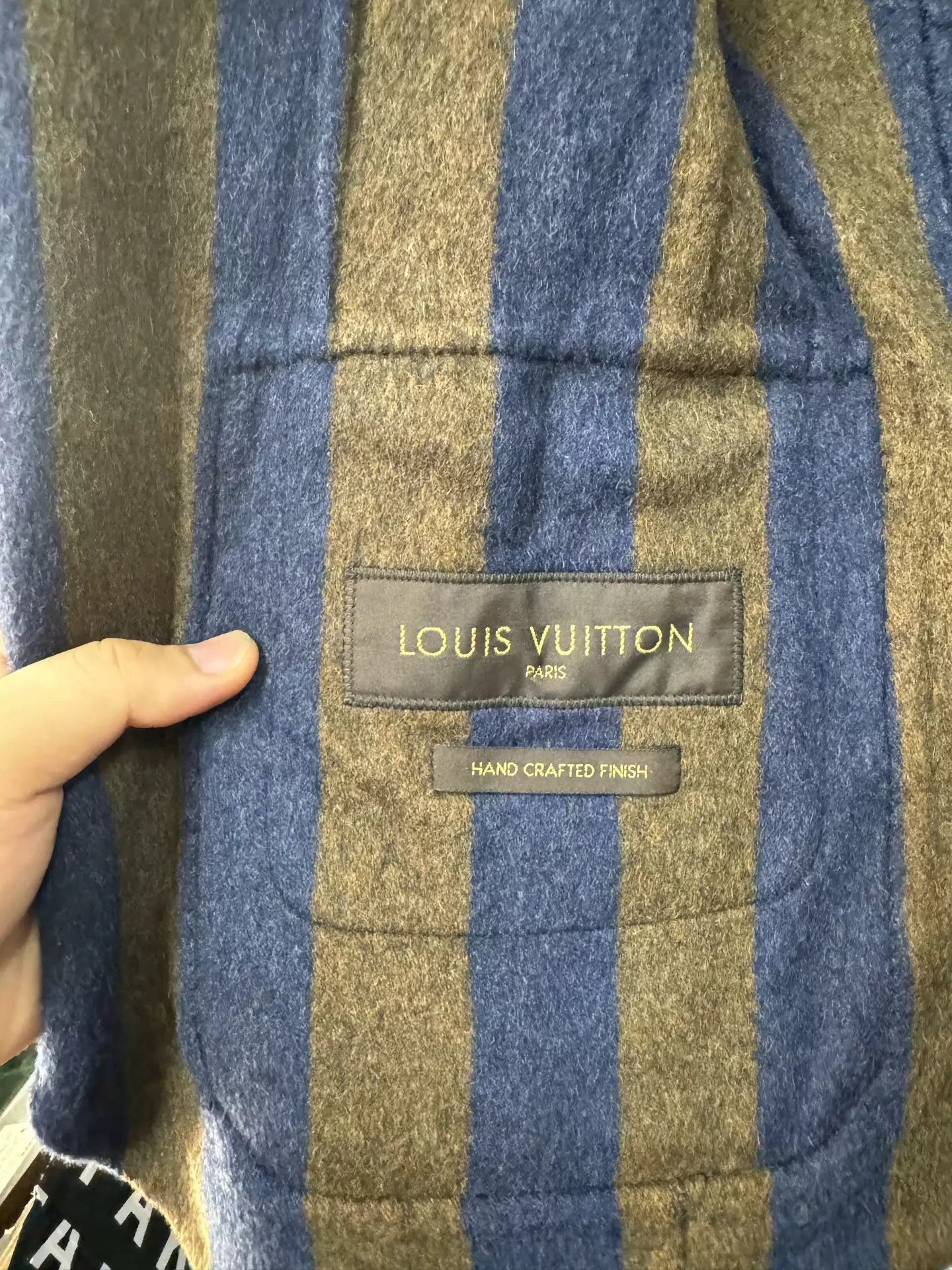Louis Vuitton LV cashmere navy blue blazer 44 Size 44R - 5 Thumbnail