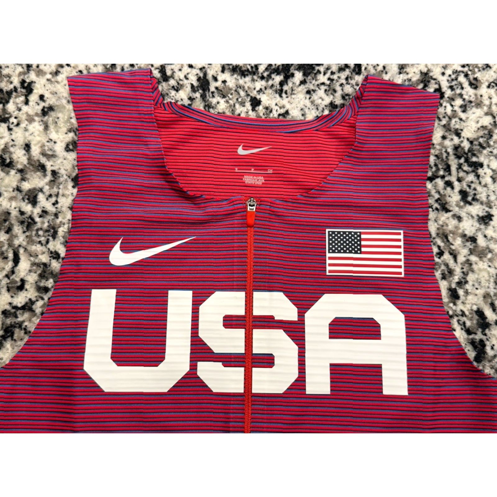 Nike Nike Pro Elite USA Team Issued Speedsuit Men's Small AO8505-602 Size US 29 - 3 Thumbnail
