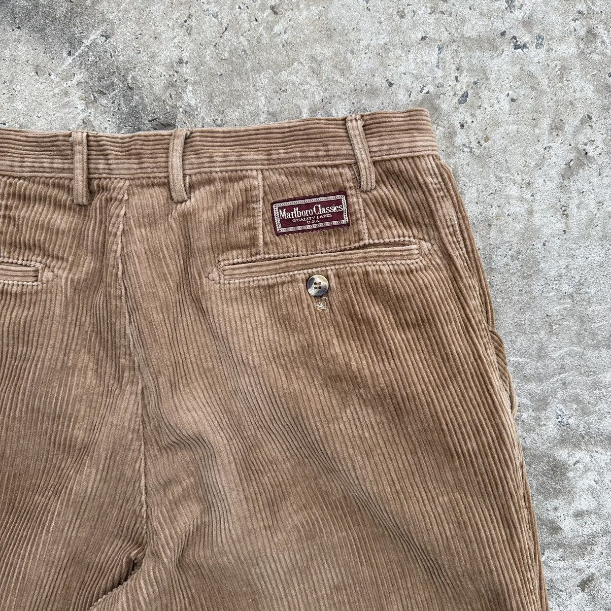 Vintage Vintage Corduroy Pants Marlboro Classic velveteen 90s Size US 32 / EU 48 - 14 Thumbnail