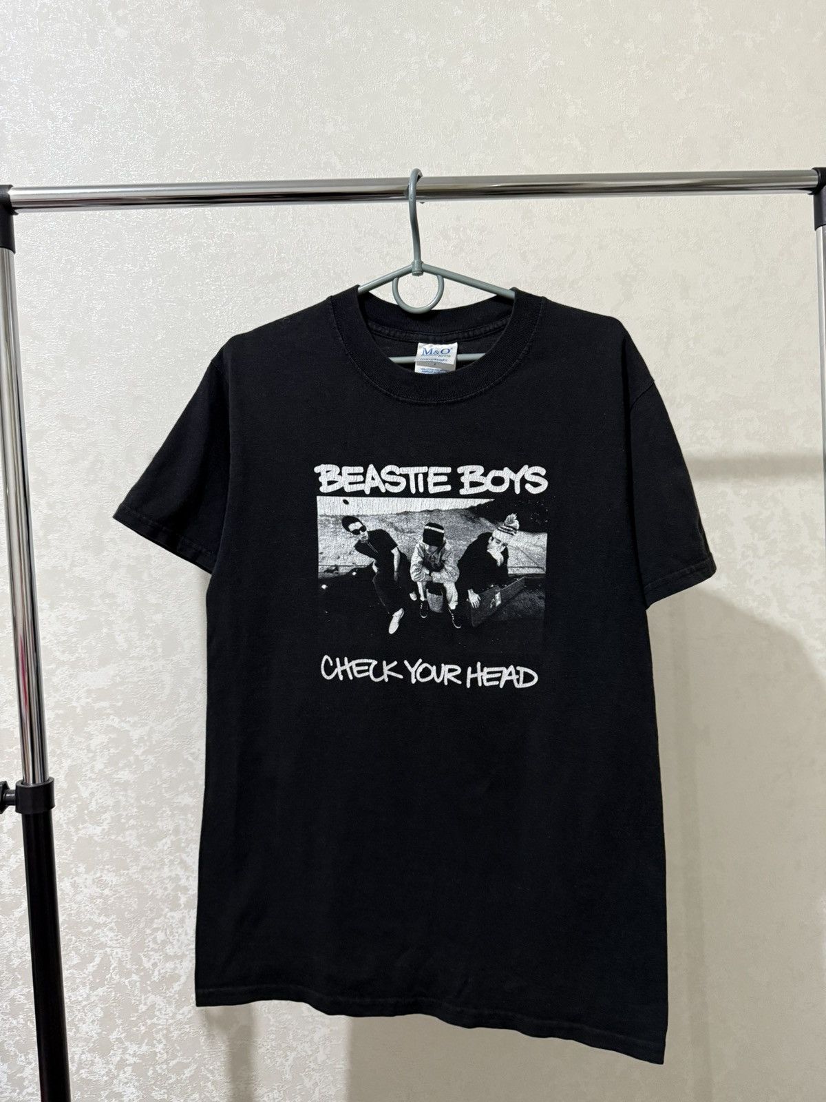 Band Tees 90s Beastie Boys Check Your Head Band T Shirt S M&O Knits Size US S / EU 44-46 / 1 - 1 Thumbnail
