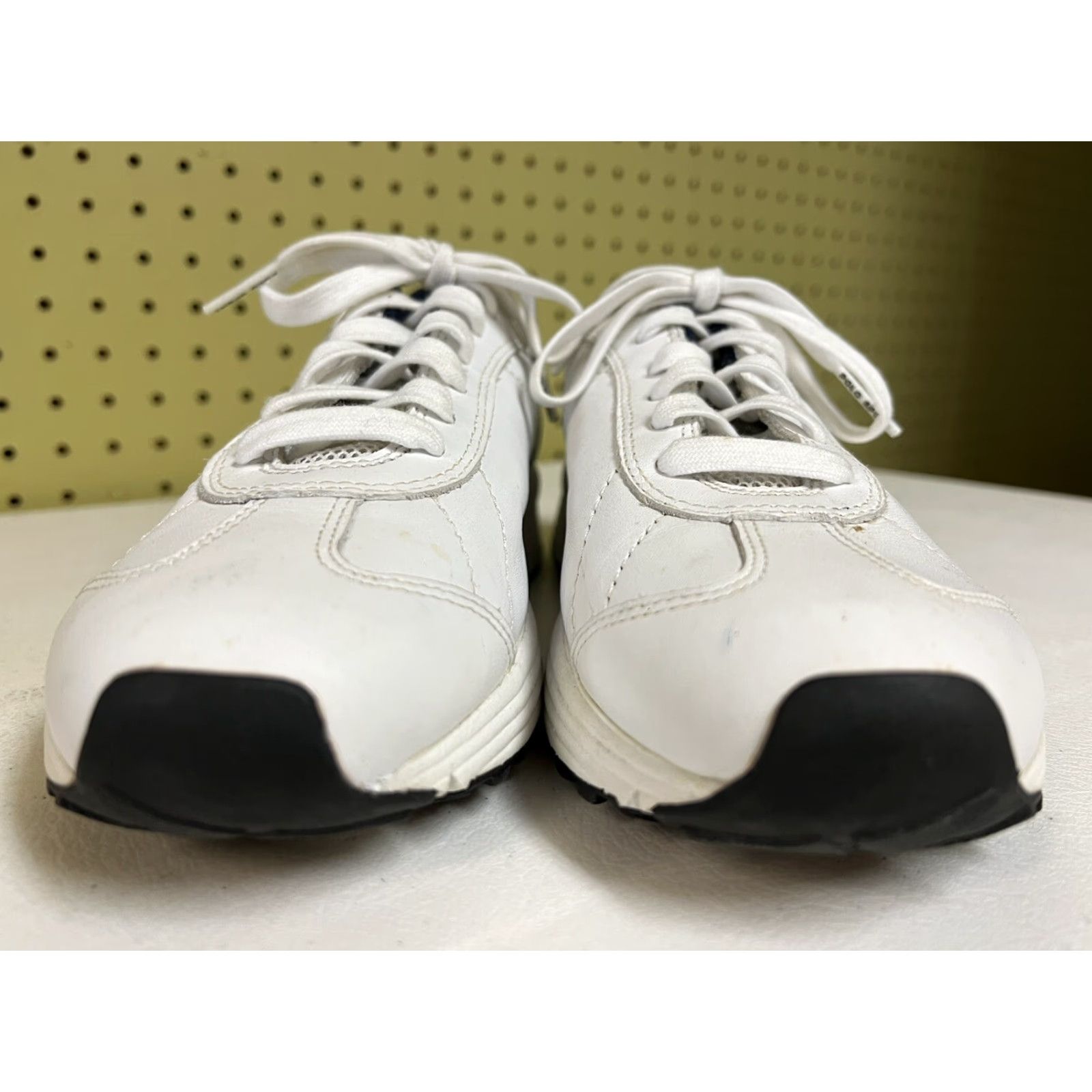 Vintage Polo Sport Mens Sneaker Leather White Lace Up 9.5 Shoes Tennis Casual Mens Size US M / EU 48-50 / 2 - 3 Thumbnail
