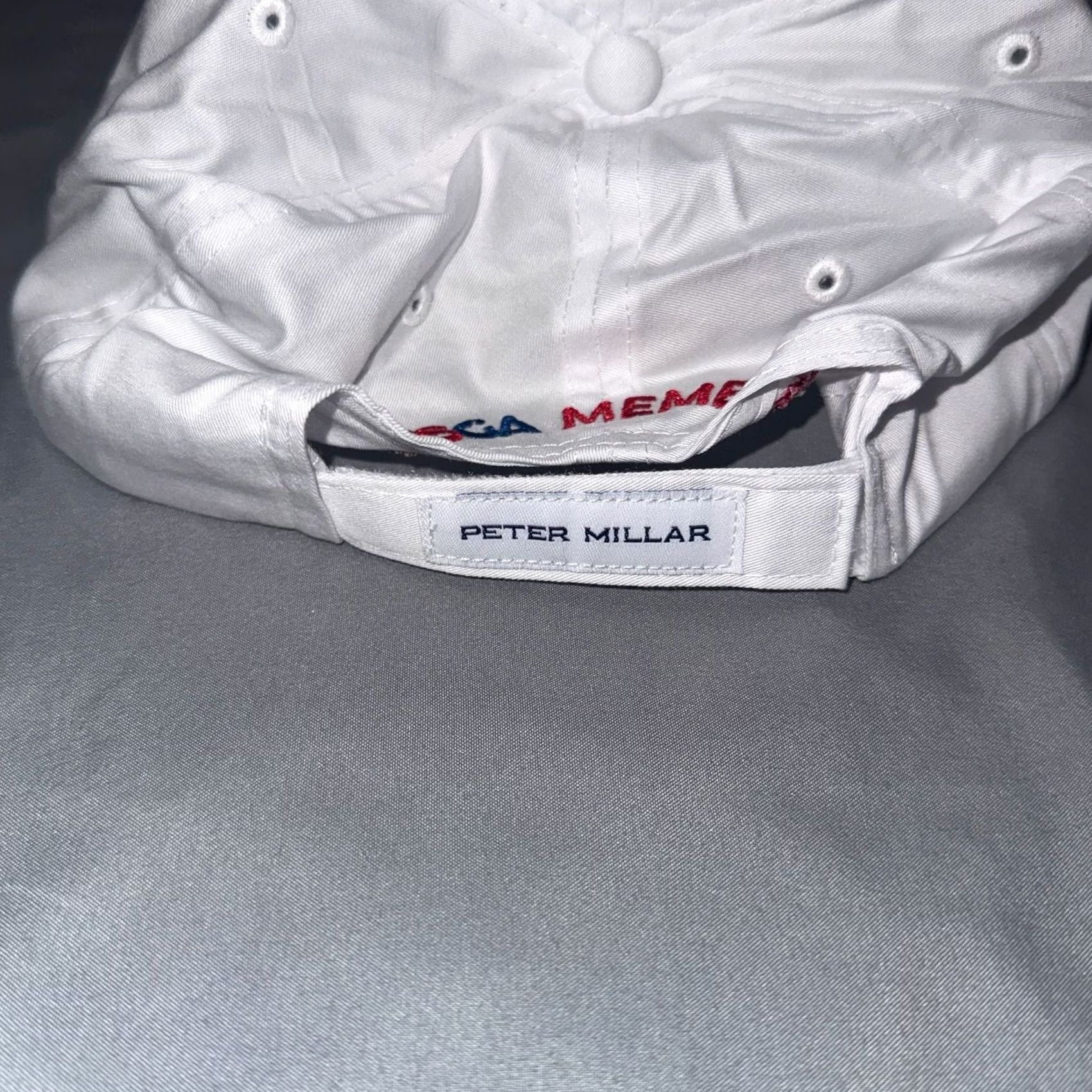 Peter Millar Shinnecock Hills Golf Club Hat Peter Millar USGA US Open White Shirt Size ONE SIZE - 5 Thumbnail