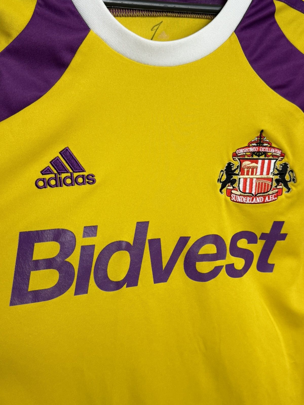 Adidas Sunderland 14/15 Goalkeeper Football Long Sleeve Jersey Size US M / EU 48-50 / 2 - 3 Thumbnail